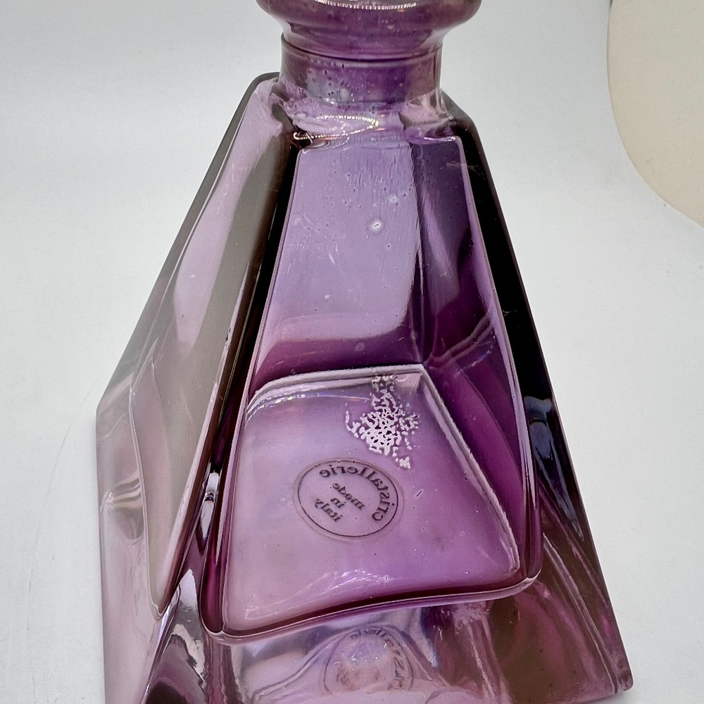 Christallerie Crystal Perfume Bottle - Picture 5 of 6